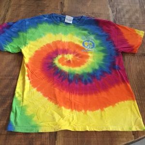 Tie dye Lulus Gulf Shore T-shirt